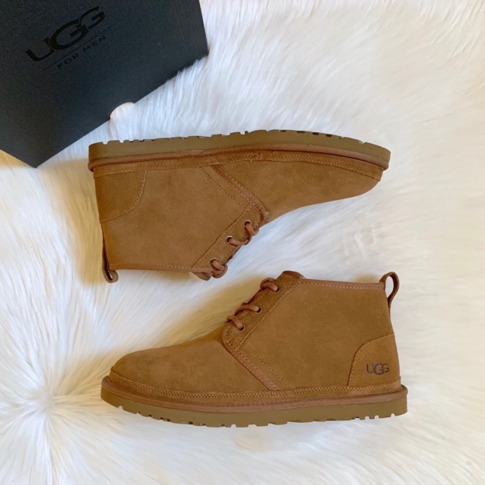 UGG Men’s Chestnut Neumel Chukka Boots - Picture 3 of 6